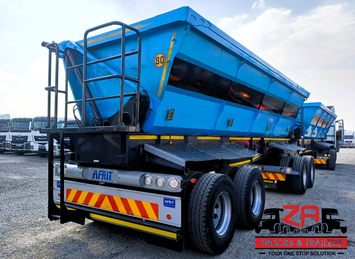2018 AFRIT 40 CUBE SIDE TIPPER TRAILER #53187